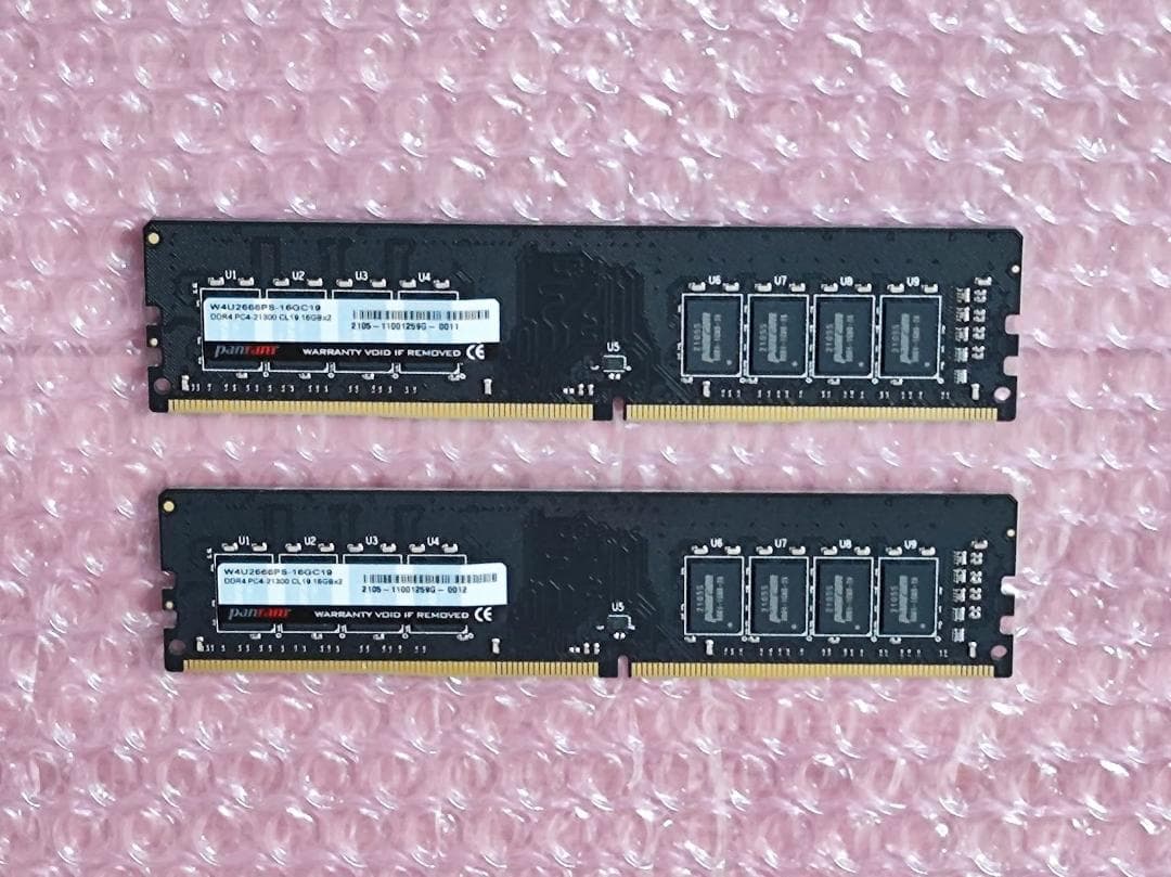 CFD販売 Panram DDR4-2666 32GB 16GB×2