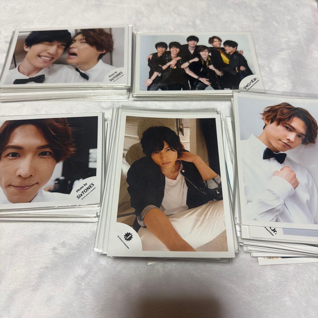 SixTONES まとめ売り 松村北斗 公式写真 うちわ ペンライト CD