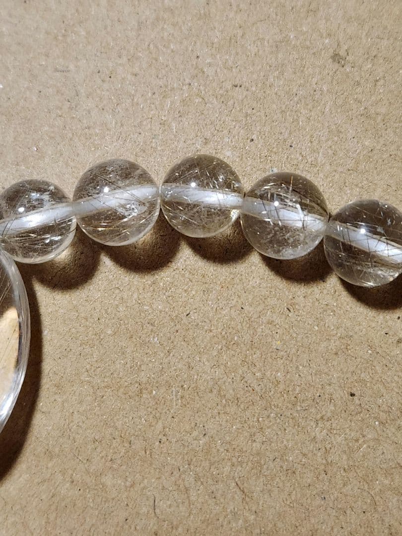 シルバールチル 9mm 天珠つき