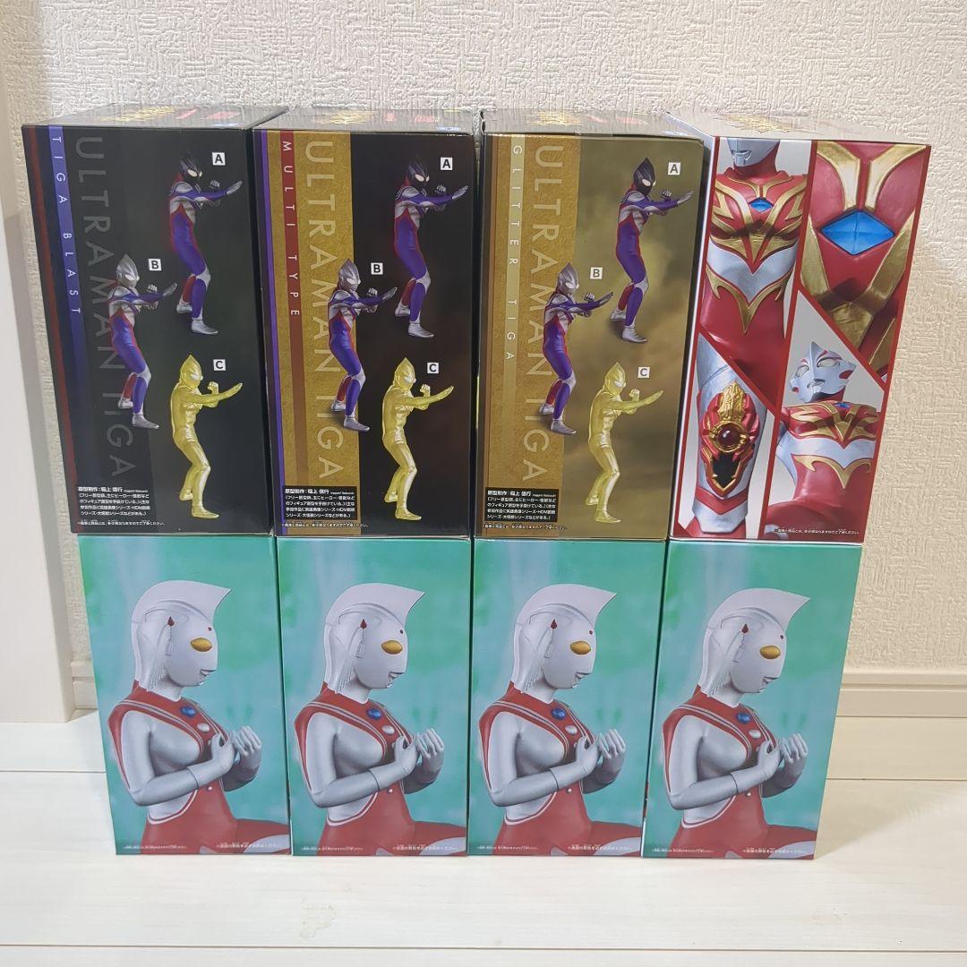 ウルトラマンメビウス　ウルトラマンティガ　ウルトラの母　フィギュア　8体