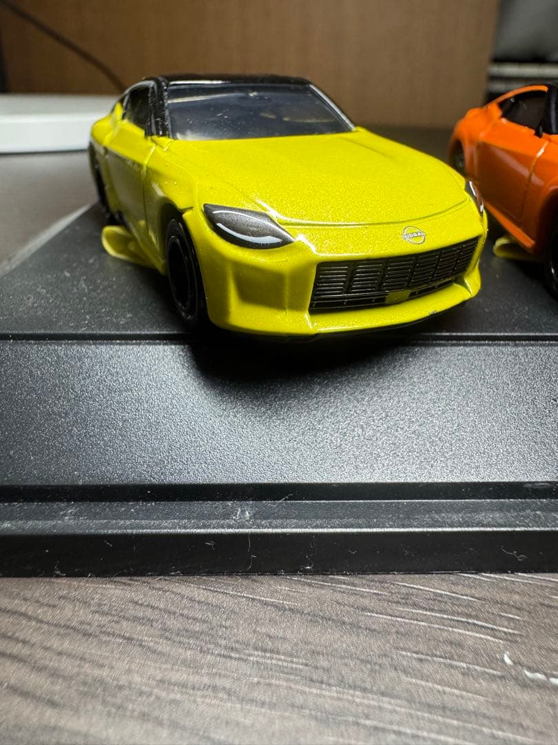 rz 34 トミカ3台セット イエロー オレンジ シルバー　オレンジが改造トミカ