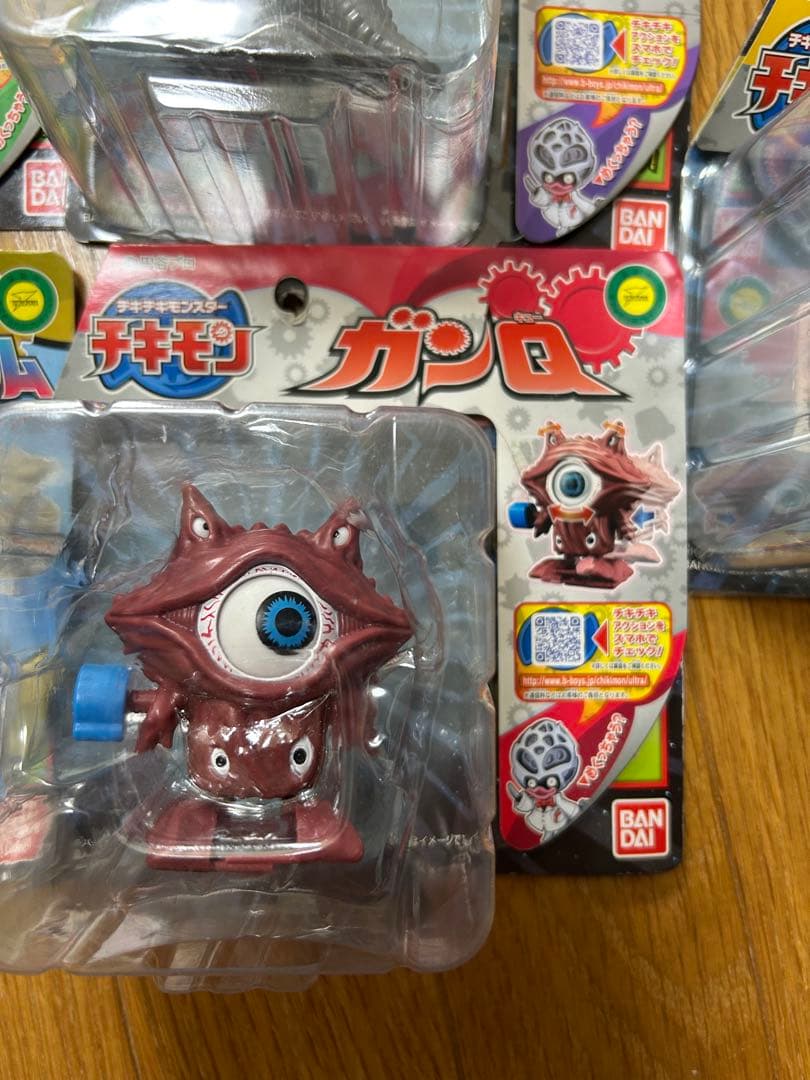 【希少品】ウルトラマン チキチキモンスター 怪獣フィギュア 5体セット未開封