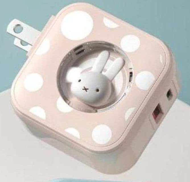 ⭐ミッフィーMIPOW ハンドフィットマウス　【ピンク】＋　②充電器【ピンク】