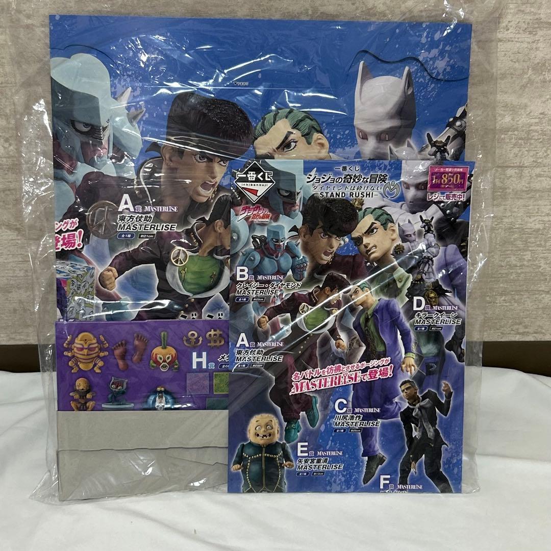 ジョジョの奇妙な冒険 一番くじフィギュアコンプセット⭐︎店内ポップ、おまけ付き♪