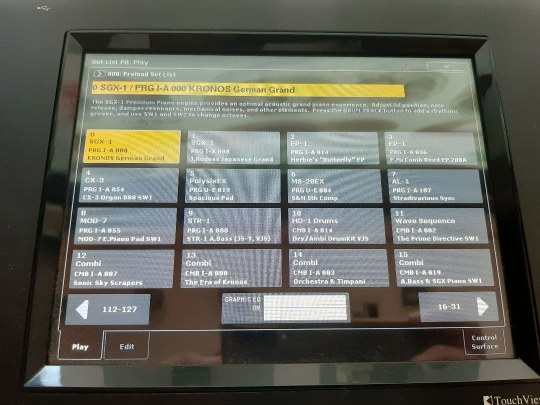 KORG KRONOS X 73鍵盤　中古ジャンク品