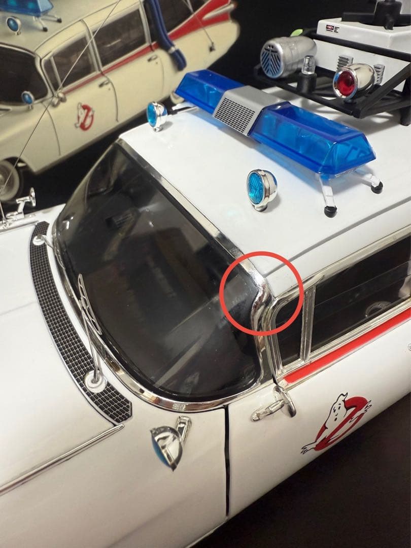 ゴーストバスターズECTO-1　マテル　ホットホィール　エリート　1/18 中古