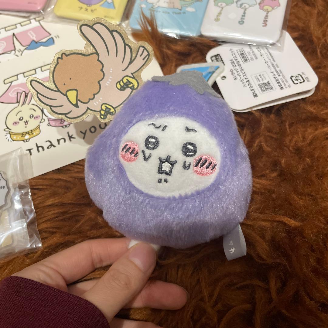 連れさられるナスビちいかわマスコット セット