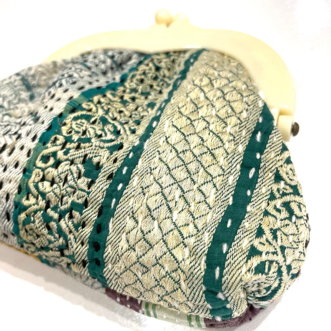 1750.1192.1193.1251. 1808がま口ポーチ　5点