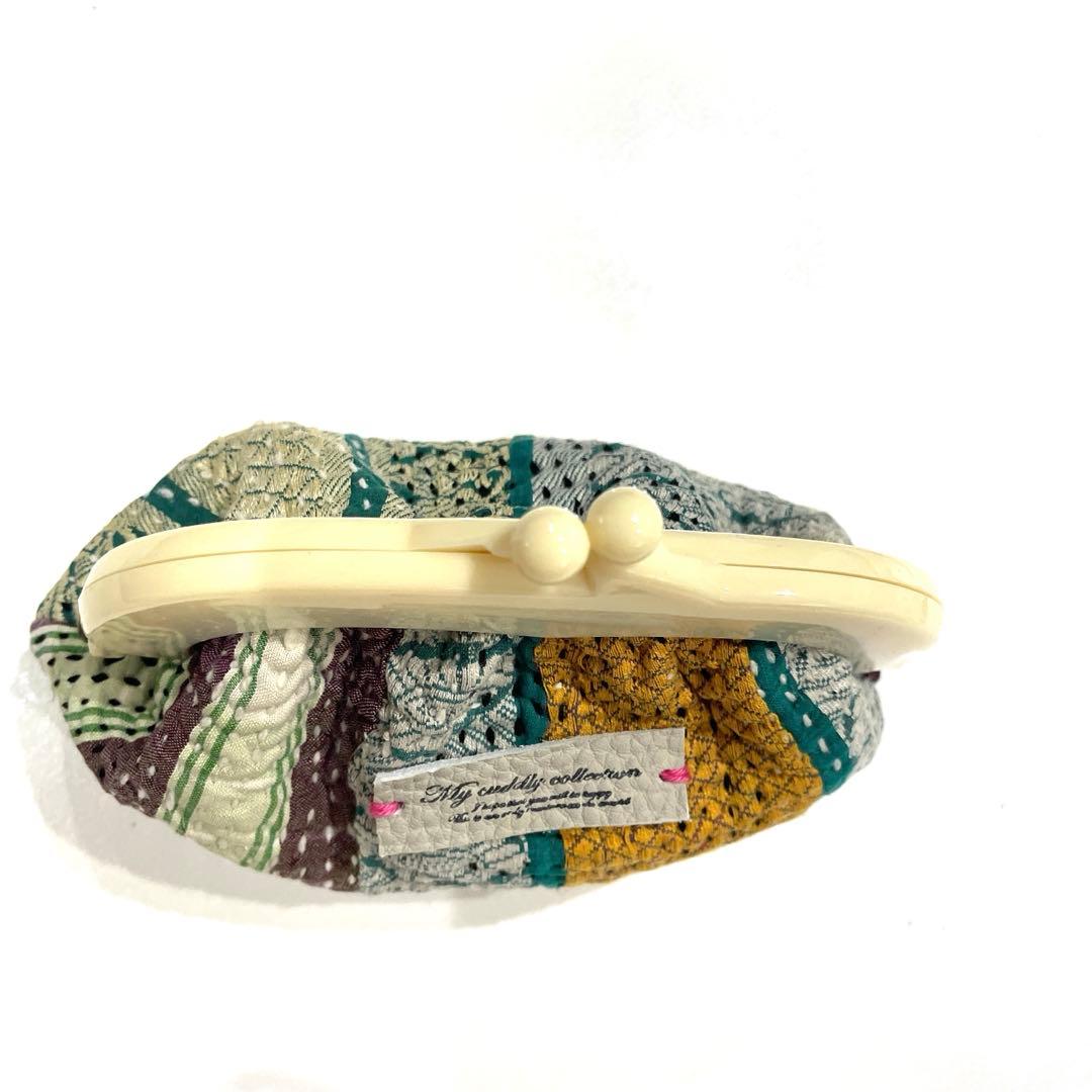 1750.1192.1193.1251. 1808がま口ポーチ　5点