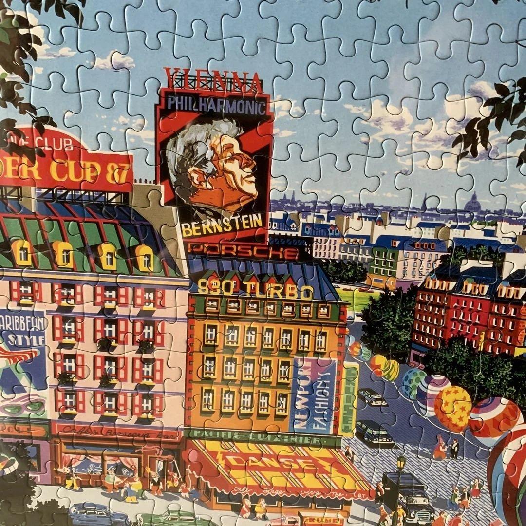 ヒロ・ヤマガタ HIRO YAMAGATA パズル　ビューフロムザトップ　完成品