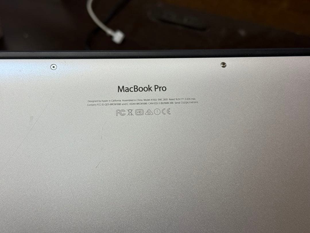 Macbook Pro 13inch 128gb Early 2015美品