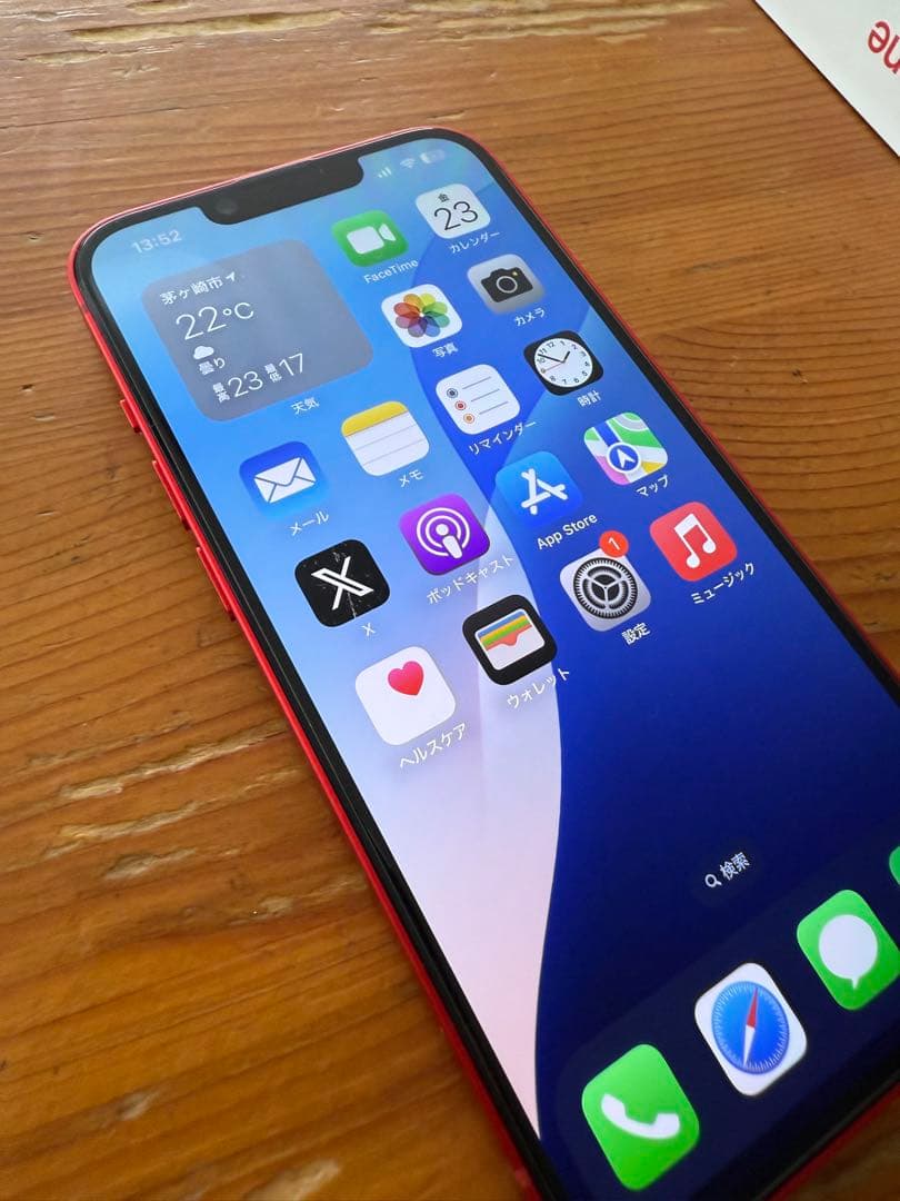 iPhone14 512GB SIMフリー SIMロックなし バッテリー100