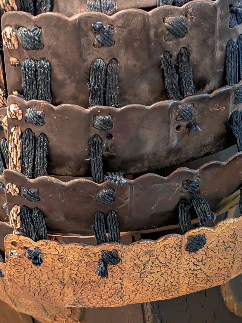 戦国時代末期〜江戸時代前期頃馬上級北陸方面武士鎧胴時代本歌当時物コレクション