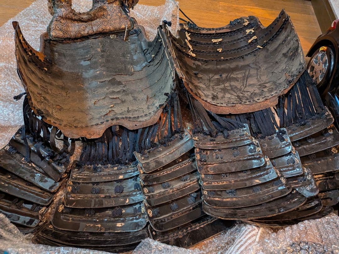 戦国時代末期〜江戸時代前期頃馬上級北陸方面武士鎧胴時代本歌当時物コレクション