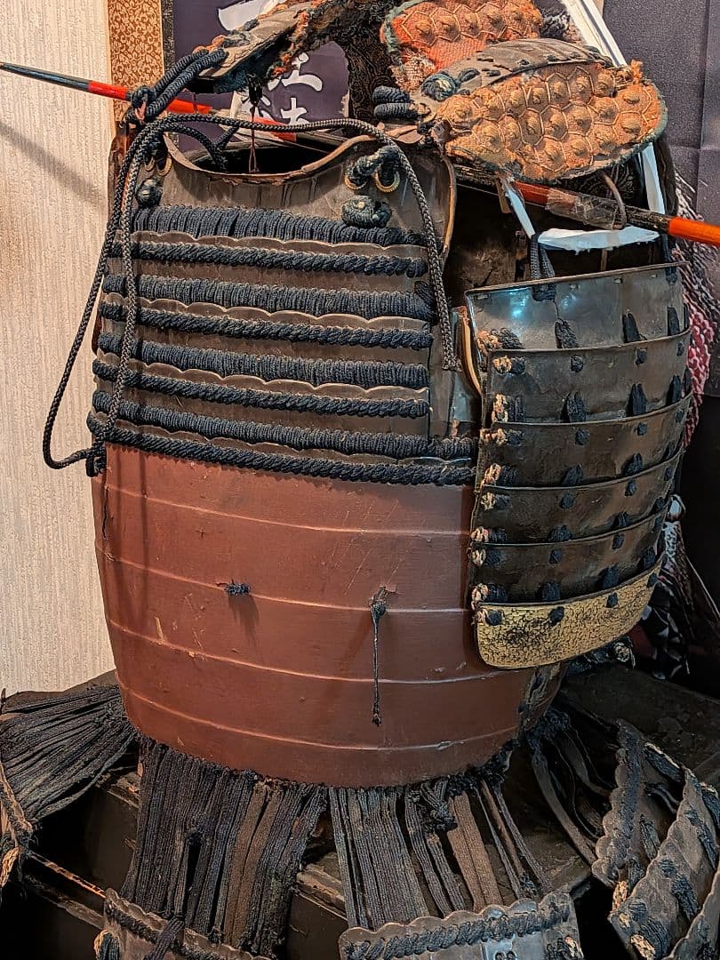 戦国時代末期〜江戸時代前期頃馬上級北陸方面武士鎧胴時代本歌当時物コレクション