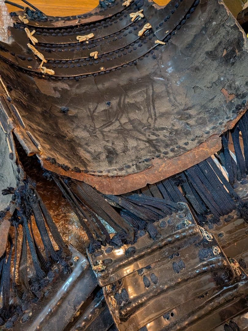 戦国時代末期〜江戸時代前期頃馬上級北陸方面武士鎧胴時代本歌当時物コレクション