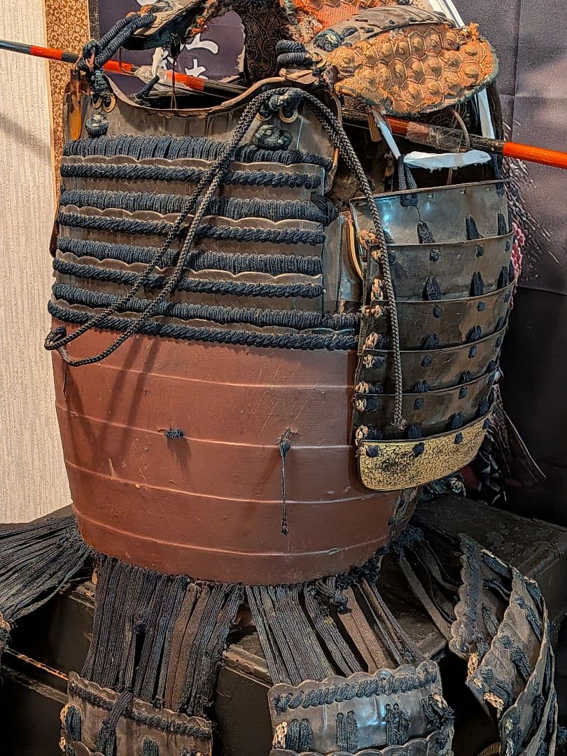 戦国時代末期〜江戸時代前期頃馬上級北陸方面武士鎧胴時代本歌当時物コレクション