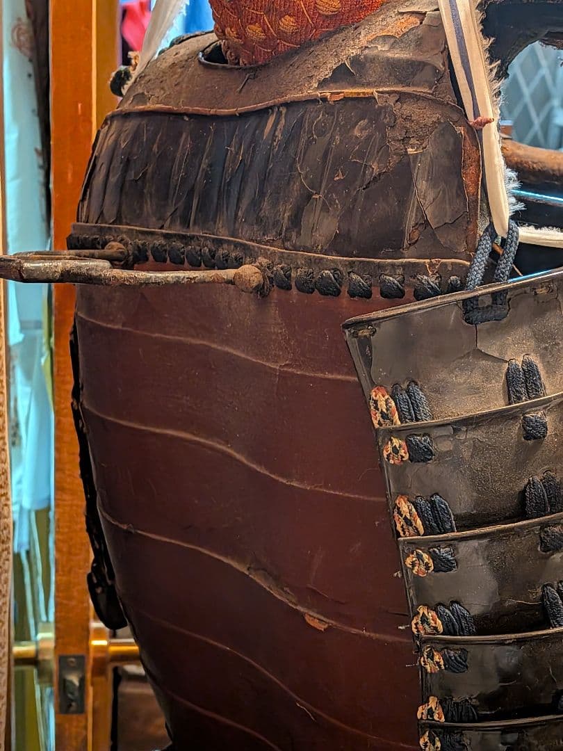 戦国時代末期〜江戸時代前期頃馬上級北陸方面武士鎧胴時代本歌当時物コレクション