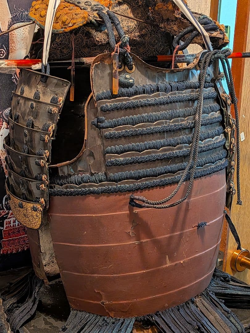 戦国時代末期〜江戸時代前期頃馬上級北陸方面武士鎧胴時代本歌当時物コレクション