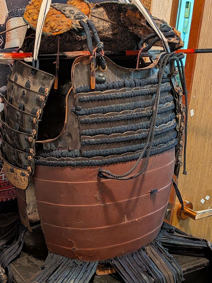 戦国時代末期〜江戸時代前期頃馬上級北陸方面武士鎧胴時代本歌当時物コレクション