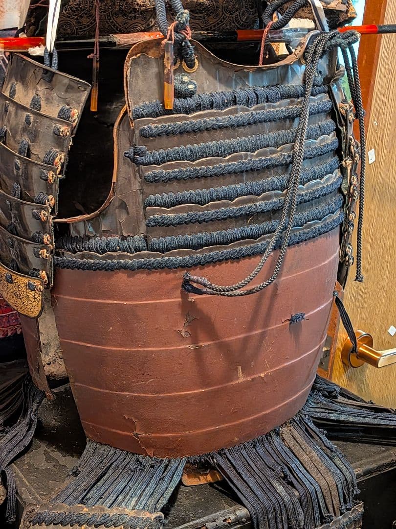 戦国時代末期〜江戸時代前期頃馬上級北陸方面武士鎧胴時代本歌当時物コレクション