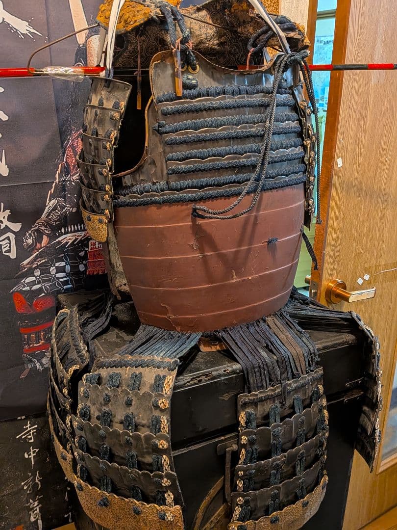 戦国時代末期〜江戸時代前期頃馬上級北陸方面武士鎧胴時代本歌当時物コレクション