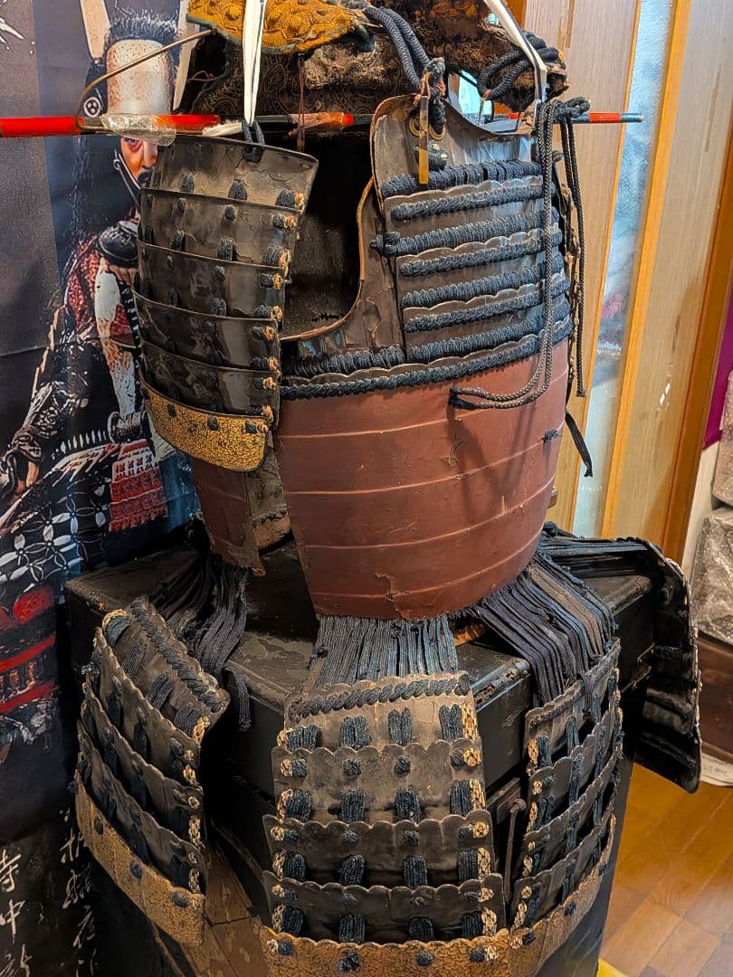 戦国時代末期〜江戸時代前期頃馬上級北陸方面武士鎧胴時代本歌当時物コレクション