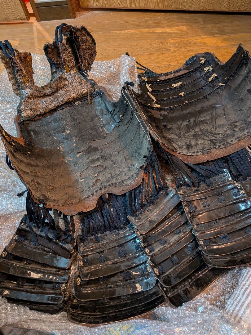 戦国時代末期〜江戸時代前期頃馬上級北陸方面武士鎧胴時代本歌当時物コレクション