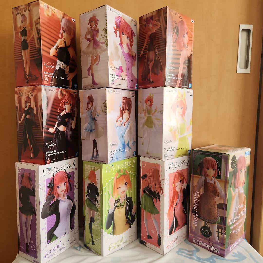 五等分の花嫁 フィギュア 10体セット