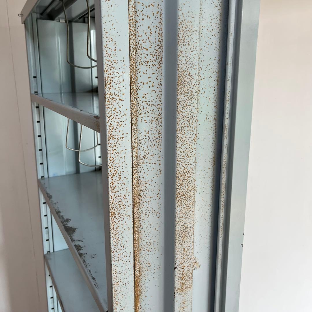 アンティーク スチールラック シャビー インダストリアル レトロ z715