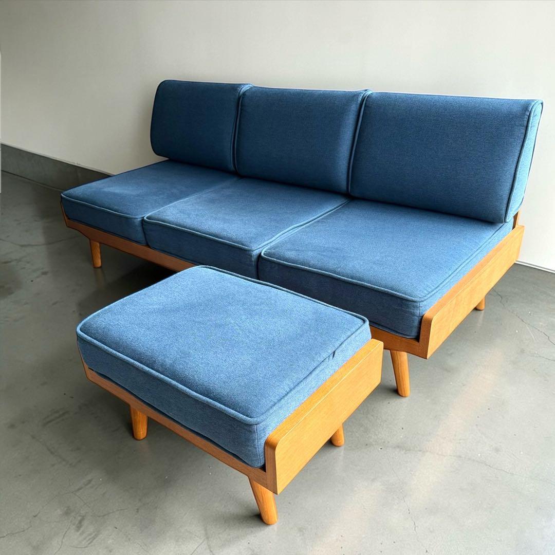 KZ055 unico ウニコ ALBERO 3人掛けソファ　オットマン付