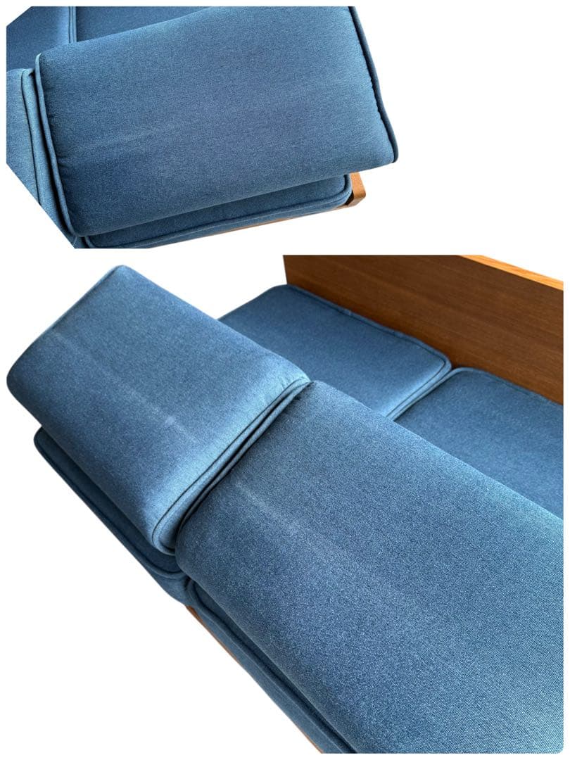 KZ055 unico ウニコ ALBERO 3人掛けソファ　オットマン付