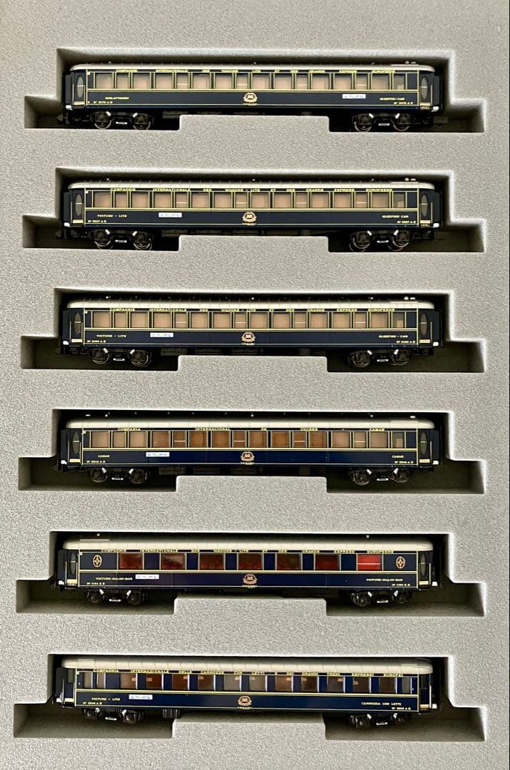 【新品】 KATO オリエントエクスプレス ’88 基本＋増結、EF58 61