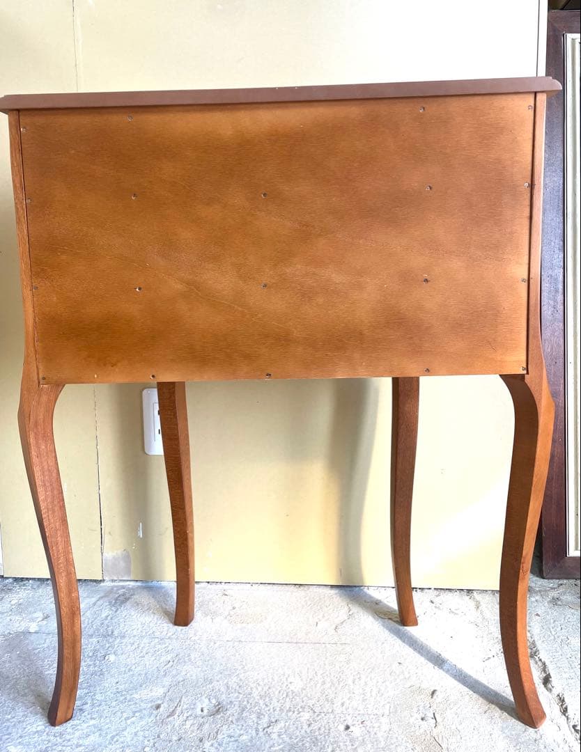 象嵌 コンソールチェスト サイドチェスト 電話台 猫脚 イタリア