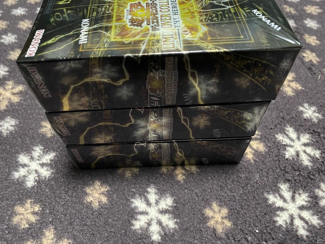 遊戯王 LIMIT OVER COLLECTION THE HEROES 3箱