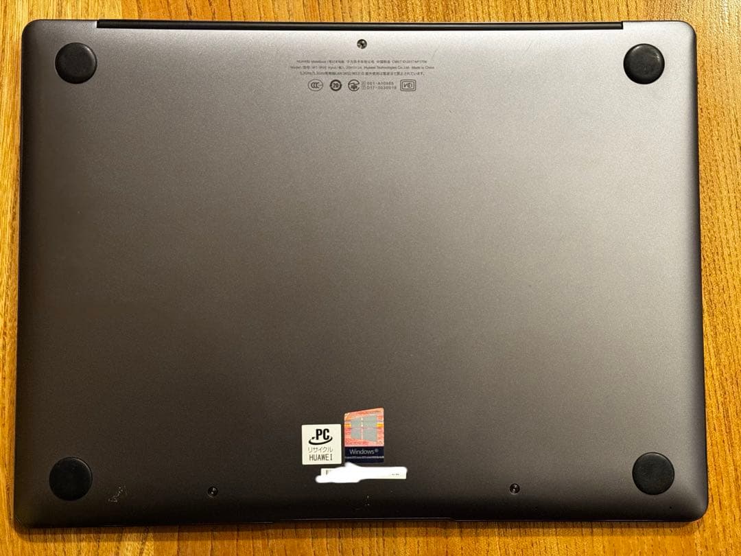 16日のみ値下_Huawei MateBook X/Corei5-7200U/8