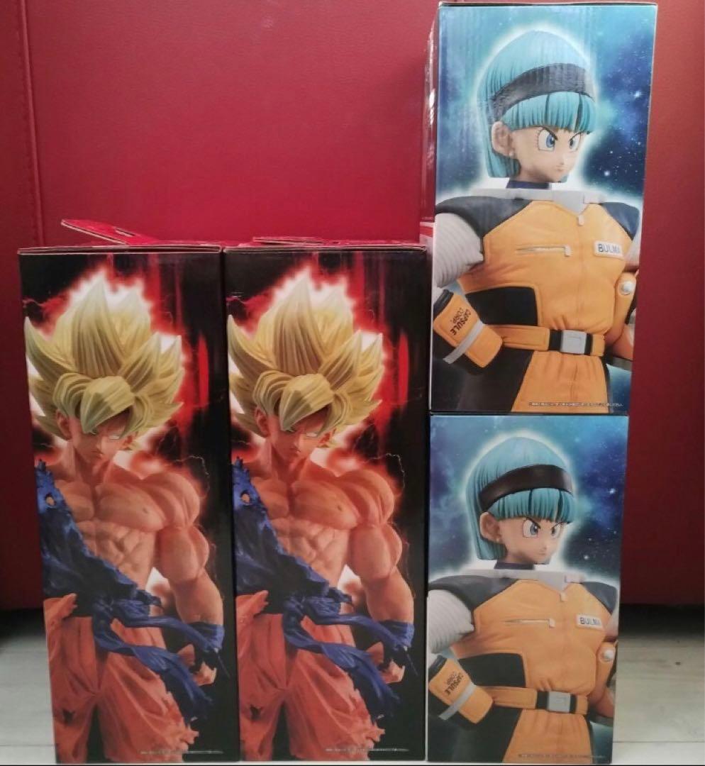 一番くじ　ドラゴンボールVSオムニバス　BRAVE　超サイヤ人孫悟空　ブルマ