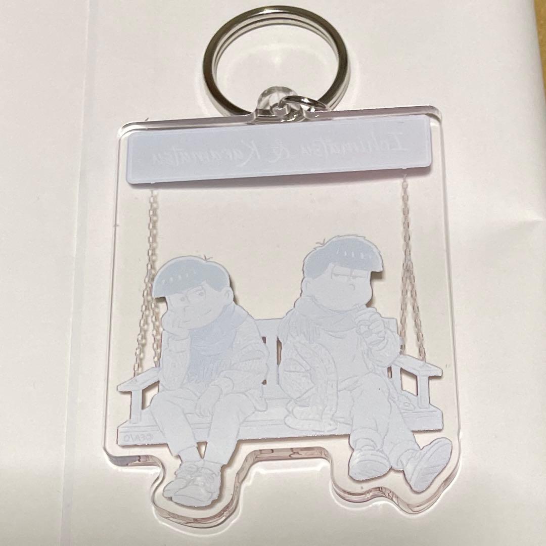 おそ松さん コラボカフェ本舗BLANC ペアアクリルキーホルダー