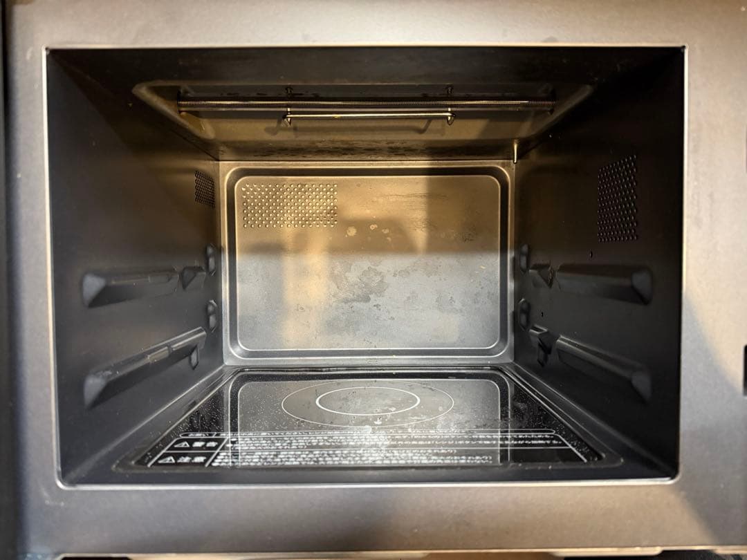 山善 フラットオーブンレンジ 2021年製造PRS-F160V(B)