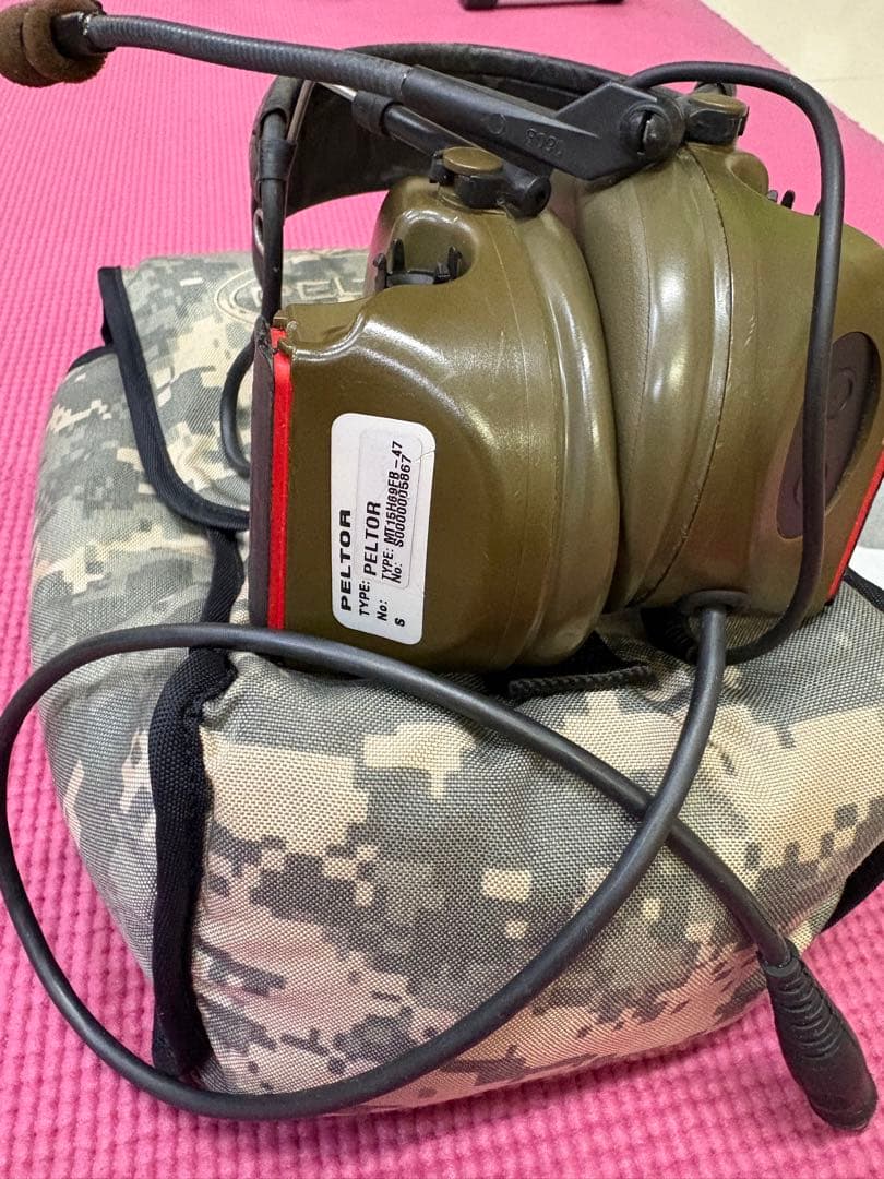 Peltor comtac 2実物ヘッドセット
