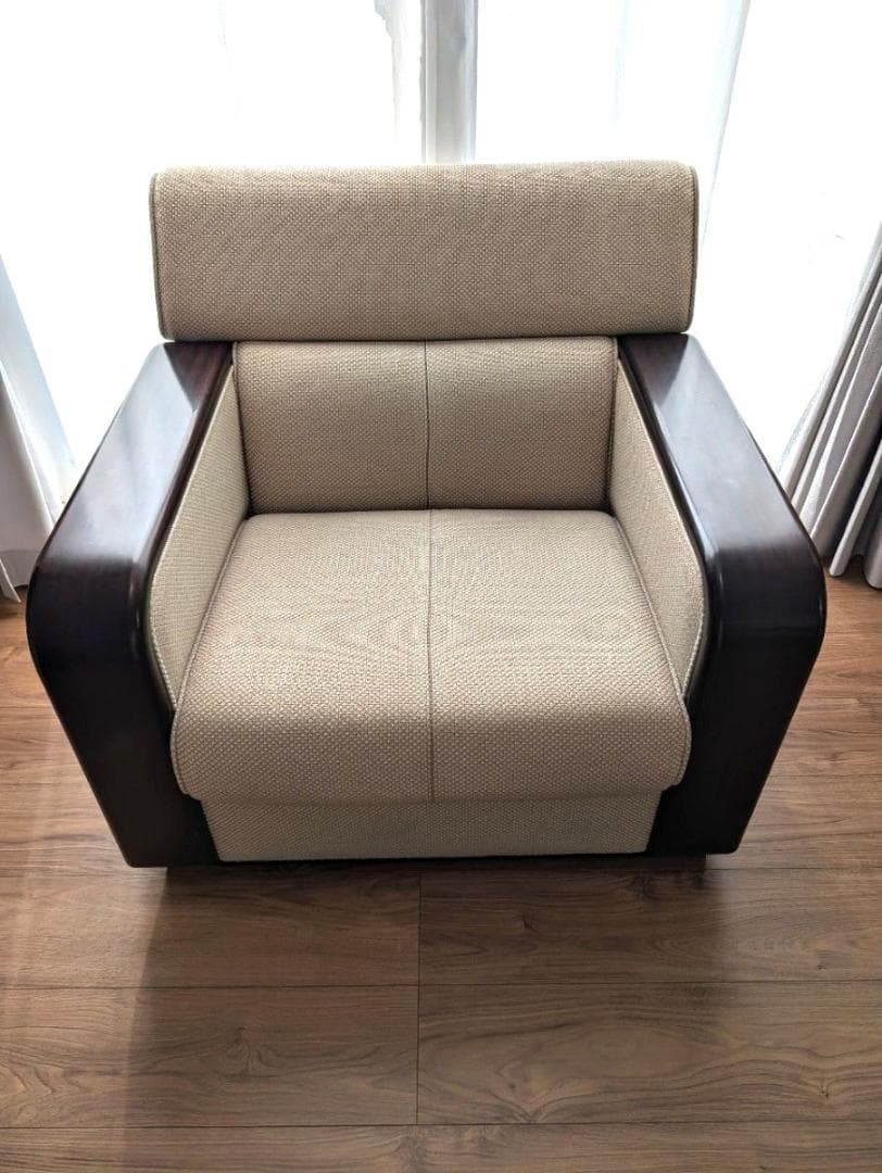 【高級家具】天童木工　イージーチェア　1人掛け　アームチェア