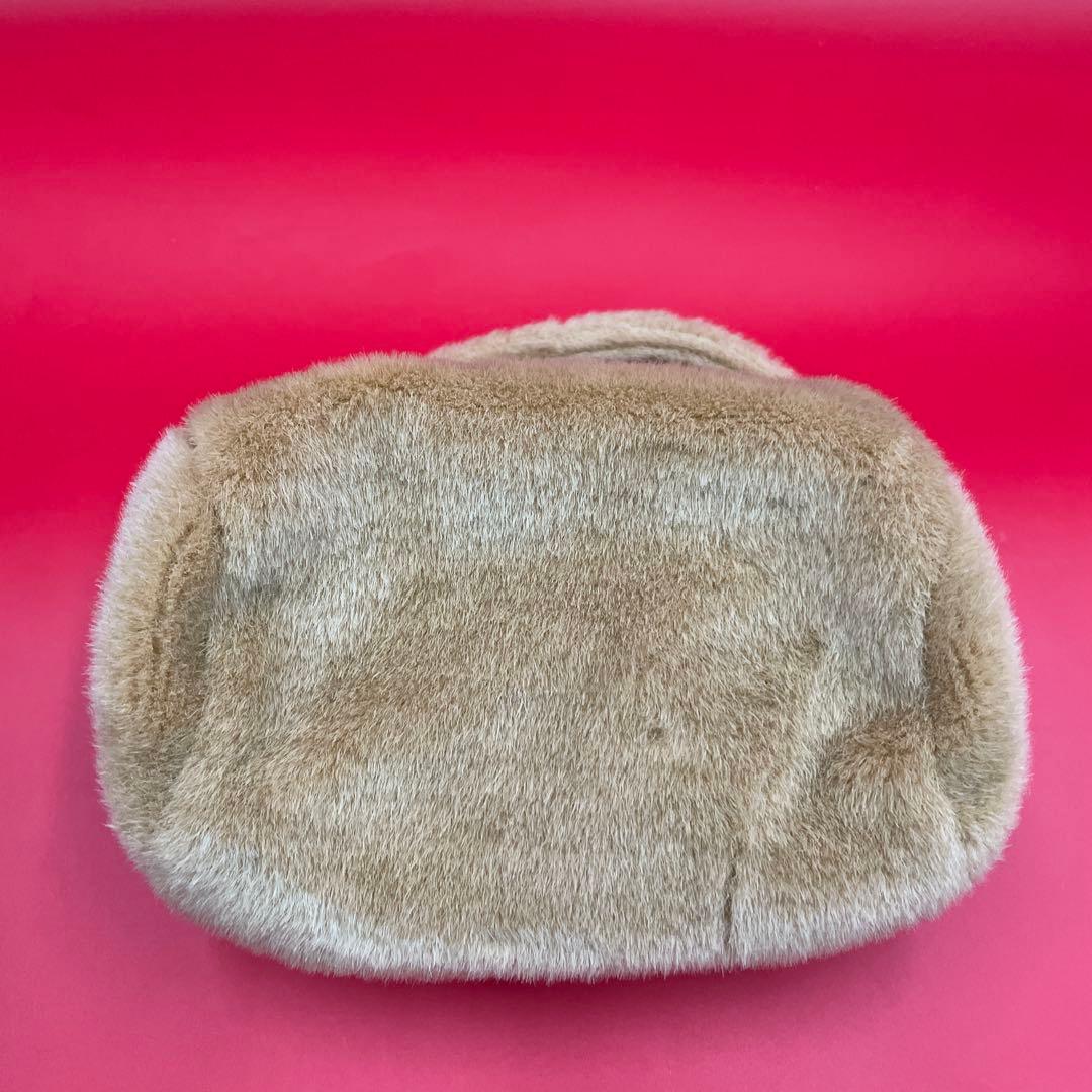 【希少/当時物】サンリオ ミスターベアーズドリーム 立体ファーバッグ レトロ