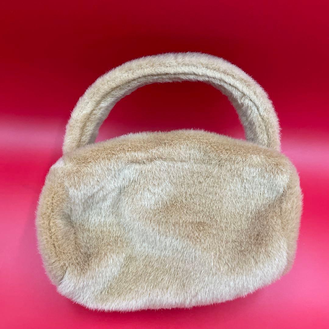 【希少/当時物】サンリオ ミスターベアーズドリーム 立体ファーバッグ レトロ