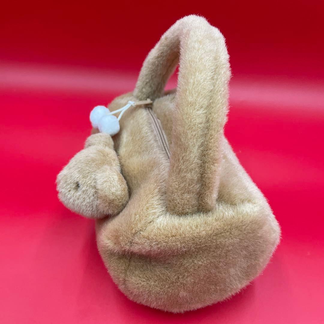 【希少/当時物】サンリオ ミスターベアーズドリーム 立体ファーバッグ レトロ