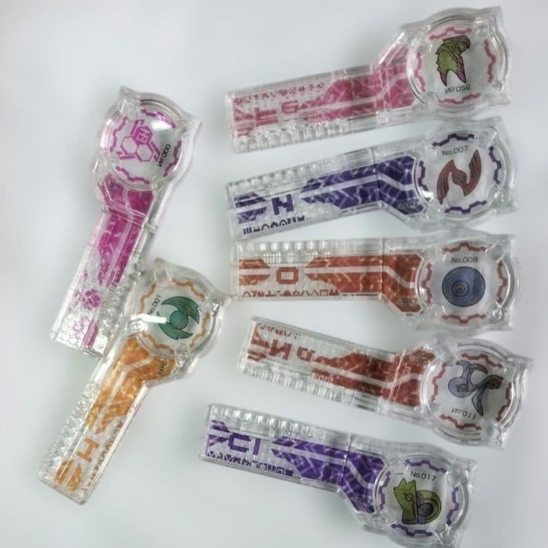 エレメントハンター　エレバイル　レッド　ブルー　キー　セット　動作確認済