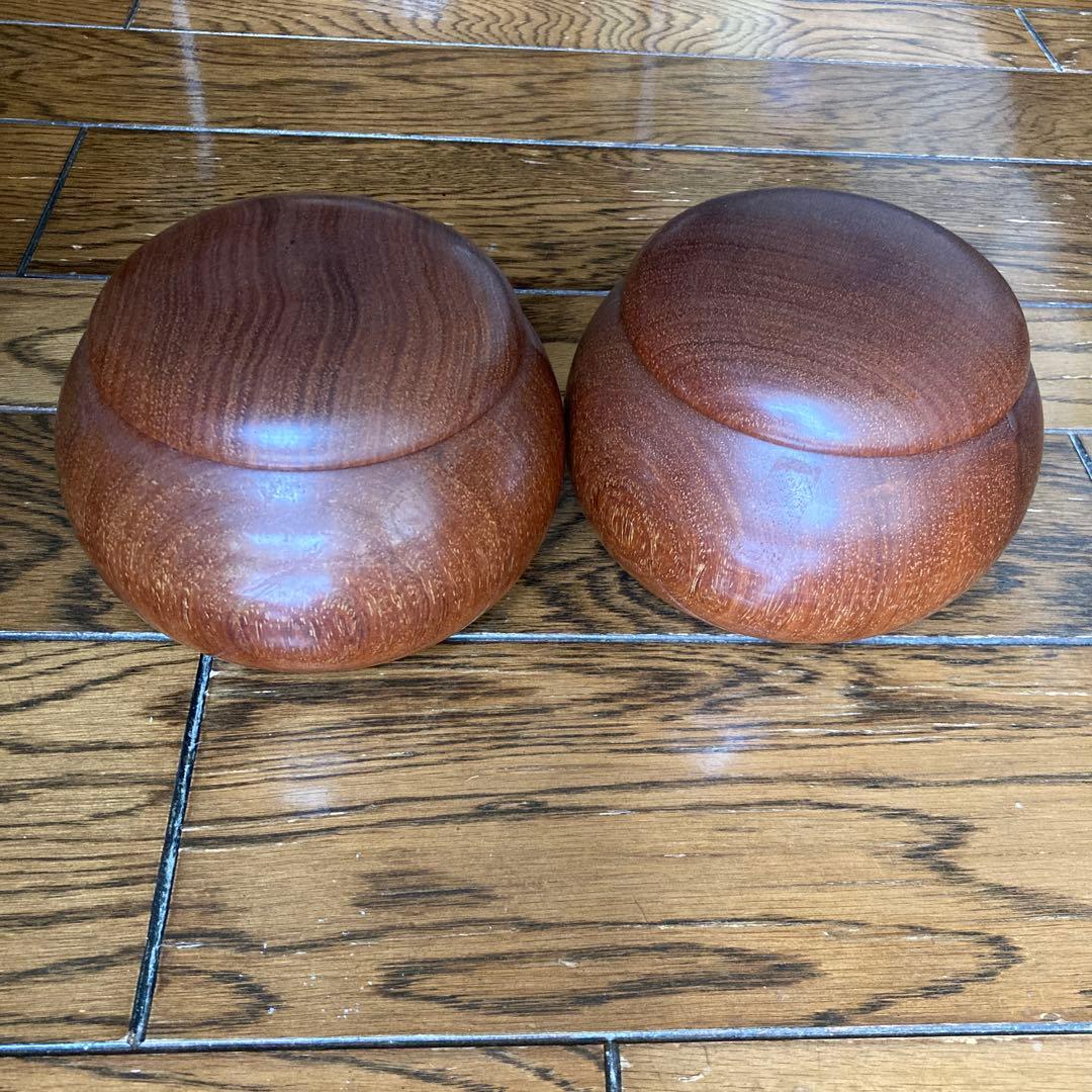 木製碁盤　碁石　碁石入れ