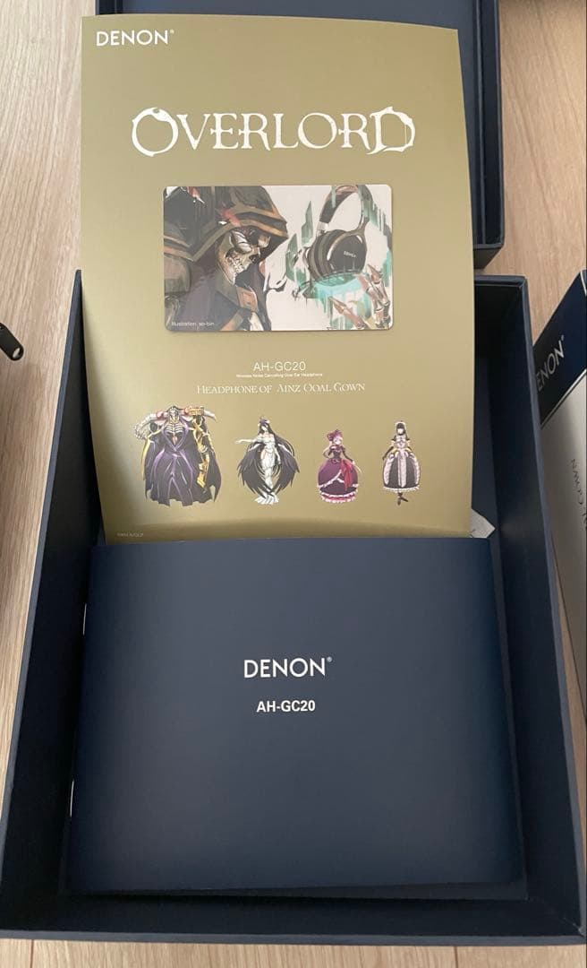 オーバーロード　ヘッドホン　『Denon」×『オーバーロード』