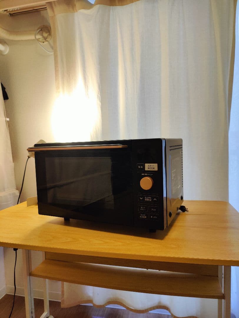 山善 オーブンレンジ YRP-F181TV 18L フラット 電子レンジ