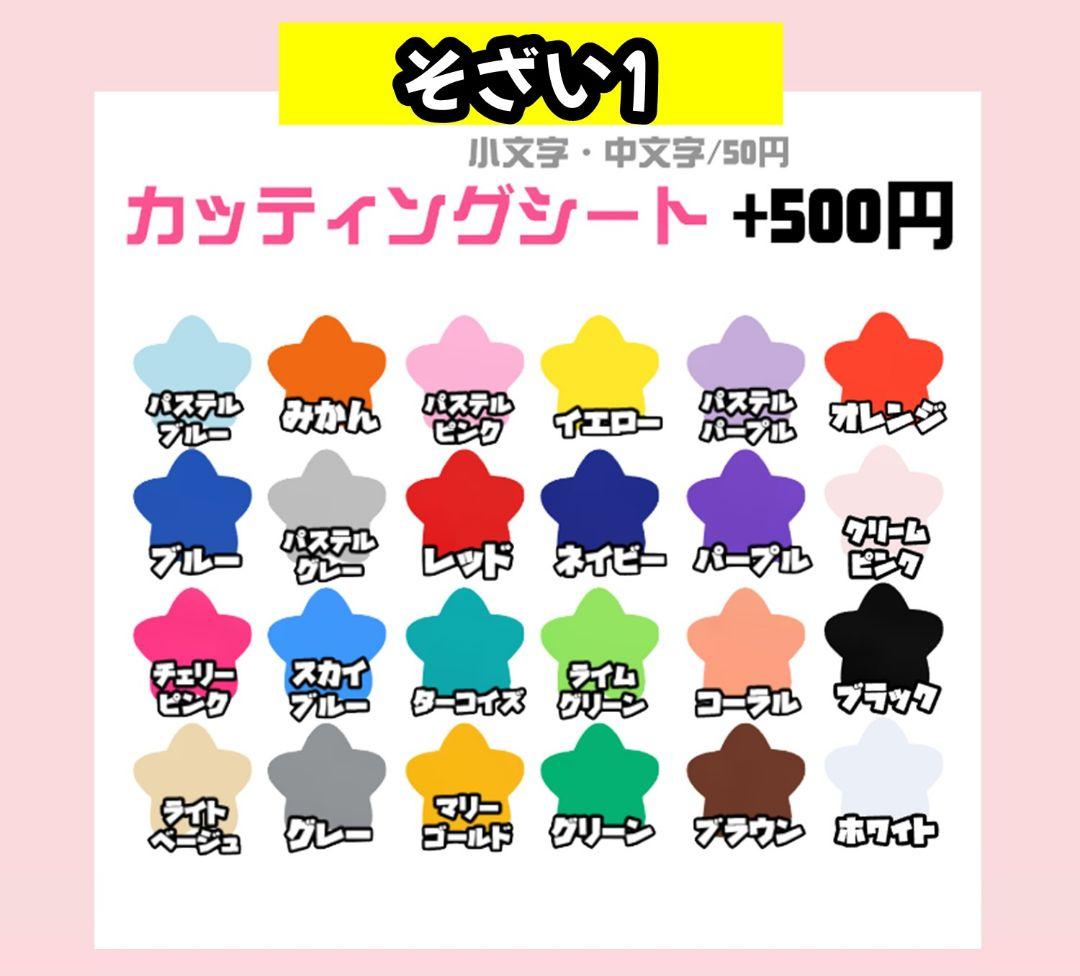うちわ文字オーダー 団扇屋さん うちわ屋さん 文字パネル 連結パネル ファンサ