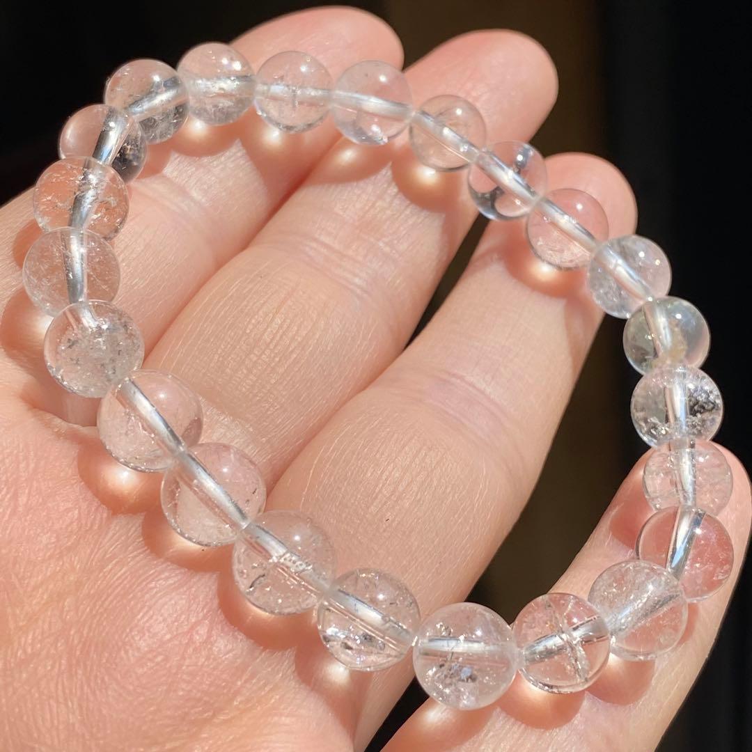 高品質　ガネーシュヒマール　ガネッシュヒマール　ブレスレット　天然石